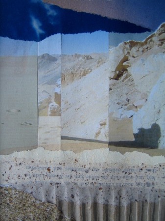 Die Farben der Wüste (Collage) 2